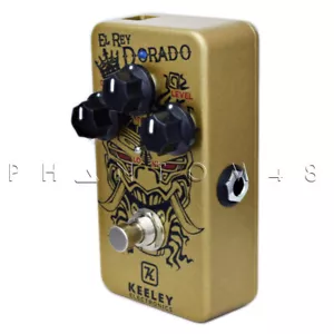 Keeley - El Rey Dorado - Distortion/Overdrive Guitar Effects Pedal - New - Picture 1 of 4