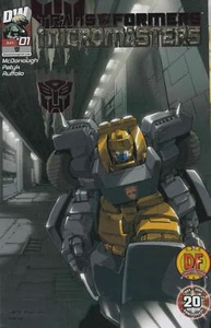 TRANSFORMERS MICROMASTERS #1 DYNAMIC FORCES RED FOIL EDITION - Picture 1 of 2