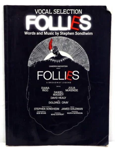 FOLLIES Vocal Selection by Stephen Sondheim A Broadway Legend Sheet Music Book - Bild 1 von 11