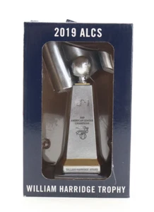 Houston Astros 2019 ALCS Championship William Harridge replica trofeo - Foto 1 di 4