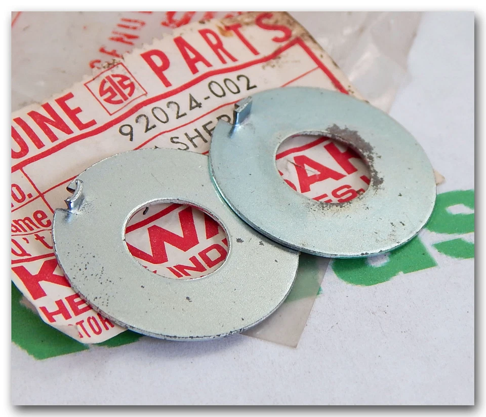 KAWASAKI C2SS/TR F3 F6 F7 F4 COUNTERSHAFT SPROCKET/ROTARY VALVE WASHER 92024-002 Foto 1 de 1