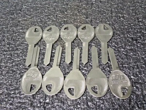 10 PK Key Blank fits Nissan  (X227) DA32(MK) - Bild 1 von 5