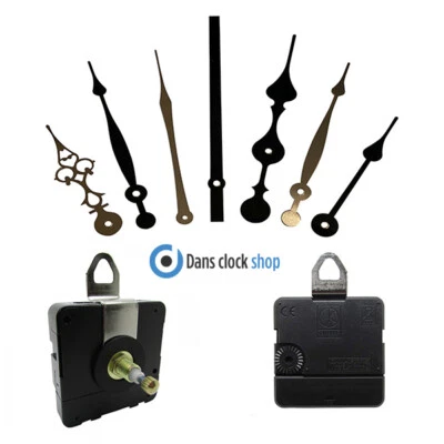 New Quartz Outdoor High Torque Clock Movement Mechanism 20mm Shaft Long Hands - Image 1 of 4