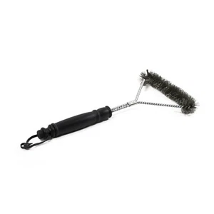 Grillbürste Dreiseitige Edelstahl Borsten BBQ Grill Bürste Grillzubehör - Bild 1 von 1