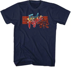 Camiseta para hombre Final Fight Busted Bricks Capcom Videojuego - Imagen 1 de 5
