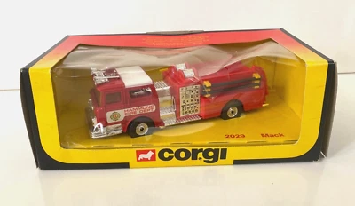 1981 CORGI Great Britain MACK FIRE TRUCK Hammond Fire Department #2029 - Image 1 of 4