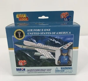 United States Air Force One Construction Toy By Best Lock - USA President Plane - Picture 1 of 5