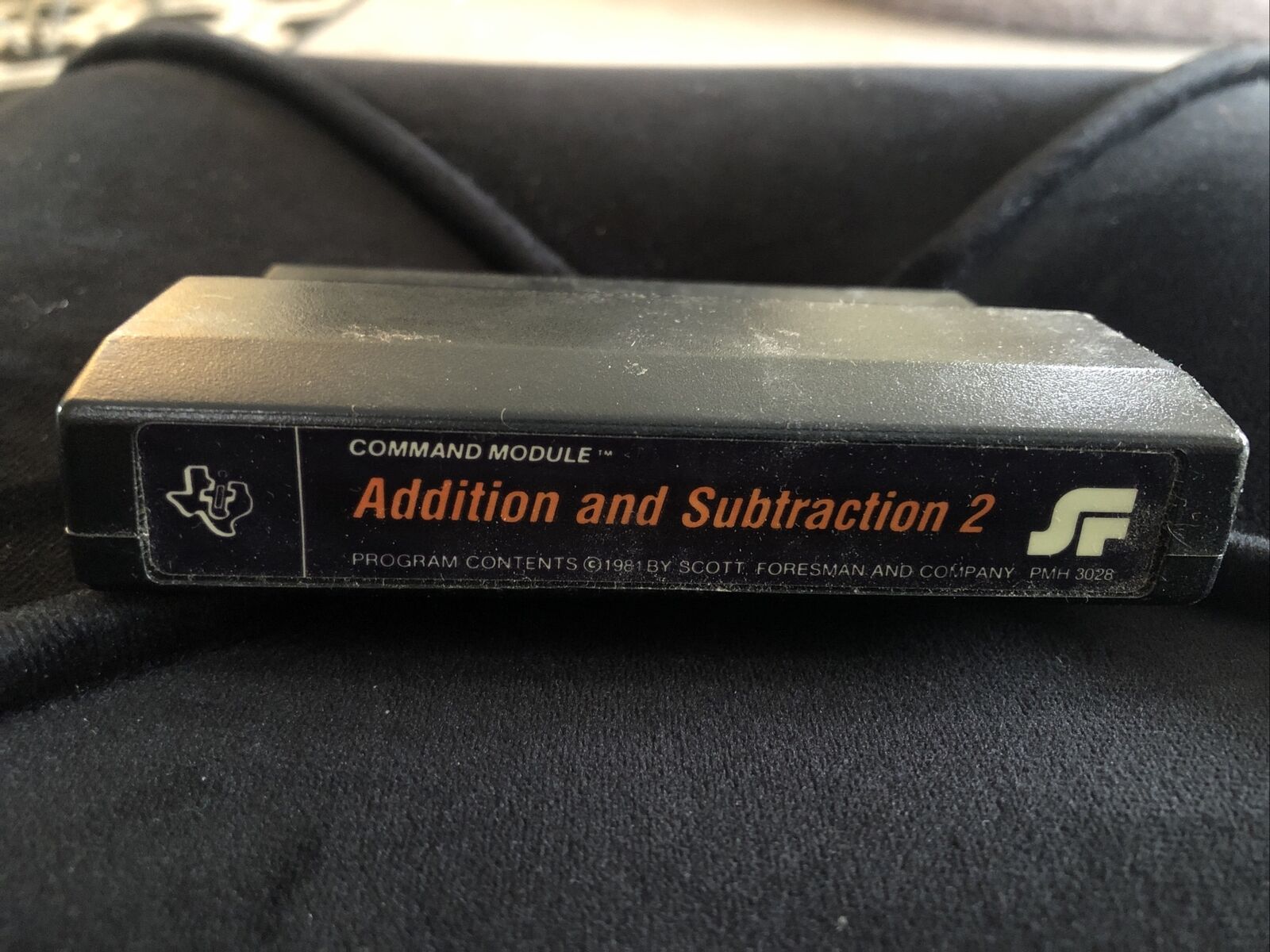 Addition Subtraction 2 Texas instruments 1981 Ti-99/4A Computer Game UNTESTED