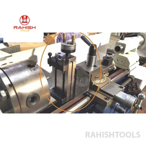 Mini-Drehmaschine Vertikalschlitten 90 x 50 mm Zweigriff-Fräsbetrieb auf Drehmas - Bild 1 von 14