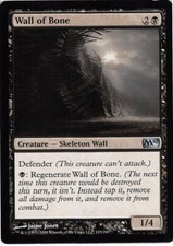 Wall of Bone *Uncommon* Magic MtG x1 M10 MP