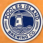 Pooles Island Brewing  Beer Coaster Middle River MD