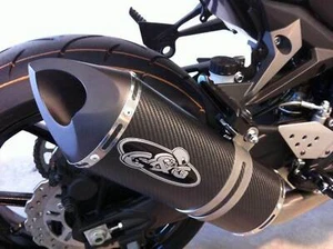 G&G Sport Noir Silencieux Kawasaki Z750 2007-12 - Imagen 1 de 1