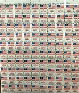 Full Sheet 13 Cent 1975 Flag over Independence Hall SC#1622 MNH - Picture 1 of 1