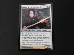 Kentaro, the Smiling Cat FOIL LP [Betrayers of Kamigawa] Mtg Free Tracking! - Picture 1 of 3