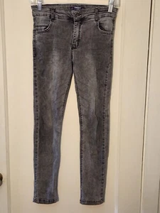 From TURKEY rare TATI LIFE youth girls gray skinny jeans sz 11/12 - Picture 1 of 7