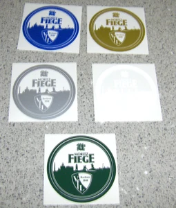 VFL BOCHUM 1848-BUNDESLIGA-BOCHUM UND FIEGE BIER-5 AUFKLEBER-va 7 cm-alle Farben - Bild 1 von 8