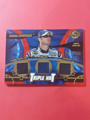 2004 Wheels American Thunder Triple Hat #TH6 Jimmie Johnson, cd1 - Image 1 of 4