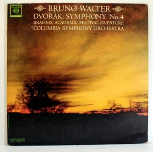 Dvorak Symphony No. 4 Bruno Walter LP [Columbia Masterworks ML 5761] MONO - Picture 1 of 6