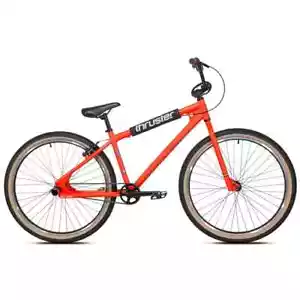 27.5" Thruster Free-Style BMX Bike w/ Rear Pegs and Rear Handbrake, Satin Orange - Picture 1 of 2