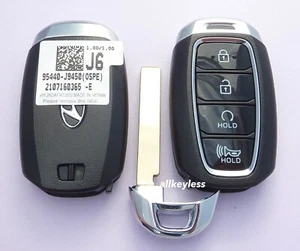 NEW OEM 2021-2023 HYUNDAI KONA keyless entry smart remote fob 95440-J9450 +KEY - Picture 1 of 6