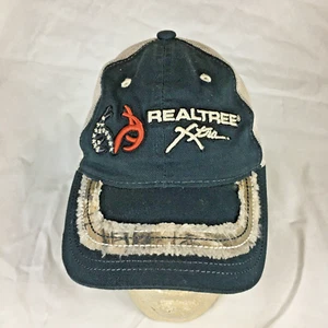 Realtree Xtra Hat Trucker Cap Blue White Snapback Camo Hunting Fishing - Picture 1 of 8