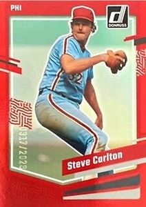 2023 Donruss /2023 Steve Carlton Red Foil   Philadelphia Phillies