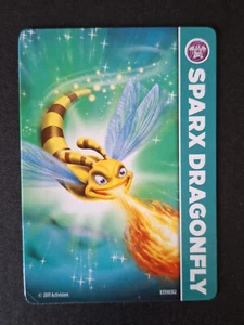 SPARX DRAGONFLY Card Skylanders Spyro's Adventure Card Stat - Picture 1 of 2