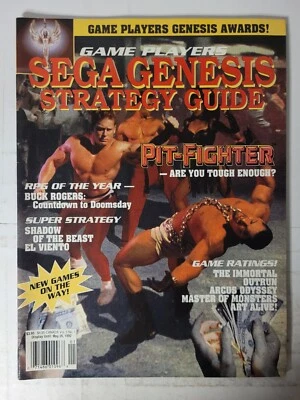 GAME PLAYERS SEGA GENESIS Strategy Guide PIT-FIGHTER (May 1992) - Image 1 of 4