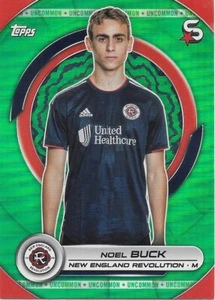 2024 Topps Superstars MLS NOEL BUCK Green Foil Uncommon -NEW ENGLAND REVOLUTI-  - Picture 1 of 1