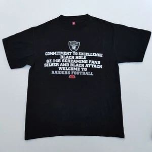 Oakland Raiders Mens Tee NFL VF Imagewear Vintage T-shirt Excellence Large NWOT - Picture 1 of 5