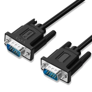 VGA to VGA Cable 15 pin 1080P Full HD Male to Male Monitor Cable for Computer... - Picture 1 of 7