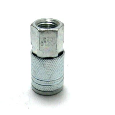 AMFLO C20 Air Hose Coupler Female End, 1/4" I/M Design x 1/4" FNPT, New - Image 1 of 2