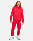  Full Workout Suit Tracksuit MENS Nike Club Red Polyester 
