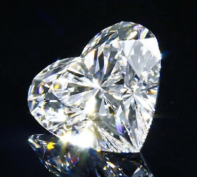5.3 Ct Heart Cut Lab Grown Diamond D/FL Clarity CVD Certified Loose Stone 5NSO - Image 1 of 3