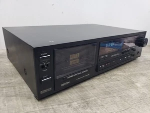 *VER VIDEO* -Funciona-De colección Denon DR-M22 3 cabezales Cassette Tape Deck/Reproductor - Imagen 1 de 15