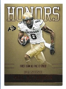Paul Richardson 2016 Panini Colorado Buffalos Honors #PR-CU - Imagen 1 de 2