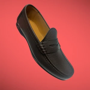 895 $ Ralph Lauren Chalmers Penny-Loafer aus Hirschleder neu - Bild 1 von 8