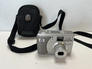 Camera HP PhotoSmart 735 3.2MP 5.8-17.4 Zoom Lens Digital Silver - Tested - Picture 1 of 13