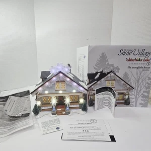 Department 56 Snow Village Rare Snowflake House w/ Box Complete 4044854 Works - Picture 1 of 6