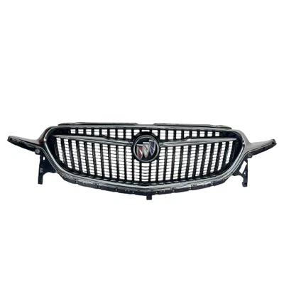 OEM 2018 - 2021 Buick Enclave Front Upper Bumper Grille Assembly Chrome 84739632 - Image 1 of 4