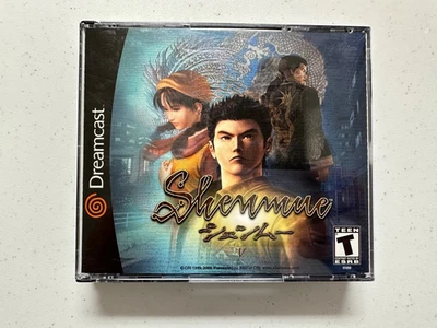 Shenmue (Sega Dreamcast, 2000) CIC w/Manual/4CD's/Passport/Reg.Card VF-NM Tested - Image 1 of 4