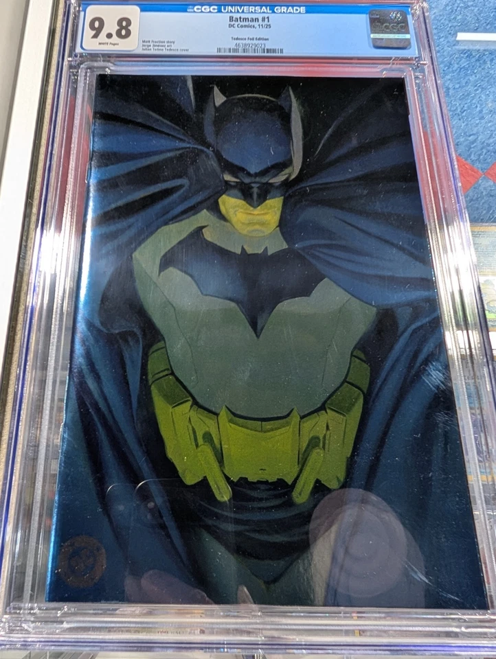 CGC 9.8 Batman #1 Blind Bag Foil Julian Totino Tedesco Variant DC 2025 - Image 1 of 1