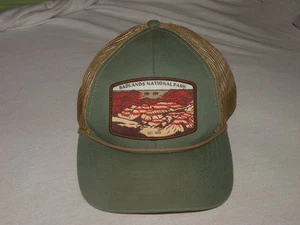 Vintage Sendero Proviant BADLANDS NATIONAL PARK Snapback Cap Mesh Sammlerstück - Bild 1 von 7