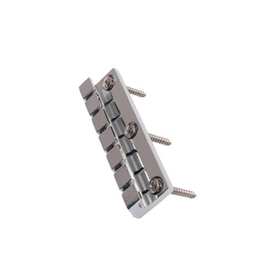 Coda trapezoidale per chitarra Lyre Bridge a sei corde per sella basso - Foto 1 di 7