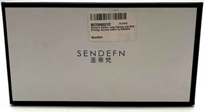 SENDEFN Women's Large Capacity Genuine Leather Wallet With RFID Blocking - Picture 1 of 3