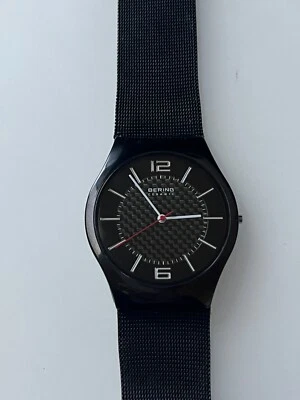 BERING Time Ceramic Polished Black Case Black Dial Men's Watch 32039-227 Steel - Image 1 of 4