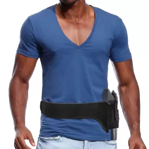 Verdecktes Trage Waffenholster Bauchband Schulter Taille taktisch verstellbar Pistole - Bild 1 von 15