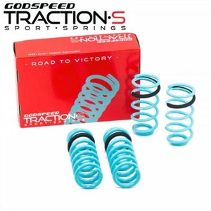 for Mustang Coupe 99-04 Lowering Springs Traction-S By Godspeed LS-TS-FD-0006-C - Picture 1 of 3