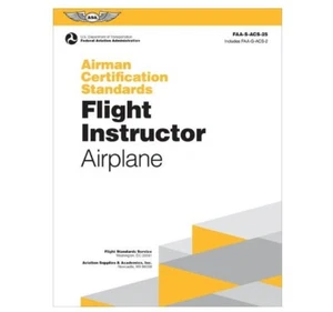 ASA-ACS-25 Airman Certification Standards Flight Instructor Airplane CFI Book - Bild 1 von 1