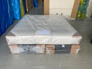 180X200 Hypnos Contract Beds Slim base BARITONE CHARCOAL and HYDE PARK mattress - Picture 1 of 6